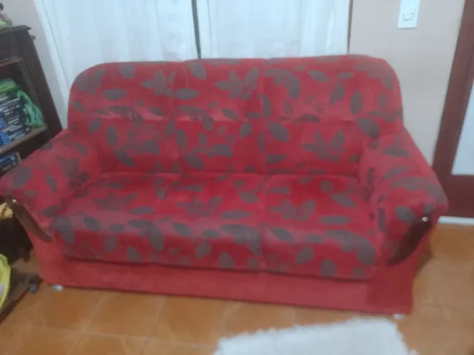 Sofá em tecido