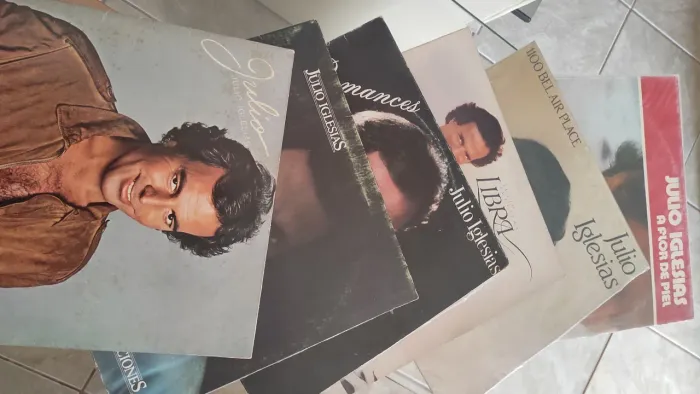 Kit 6 disco vinil Júlio Iglesias relíquia