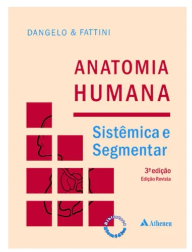 Livro Anatomia Humana ( sistêmica e segmentar ), terceira edição, usado!