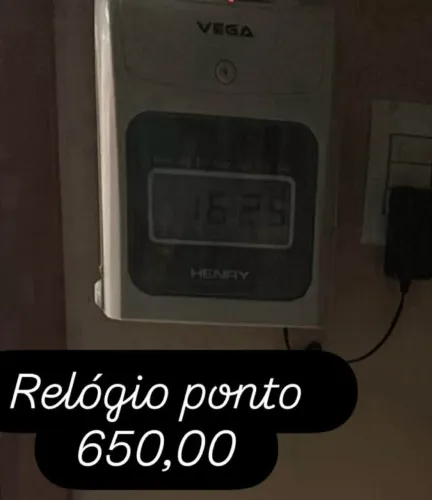 Relógio De Ponto Henry Vega Cartográfico