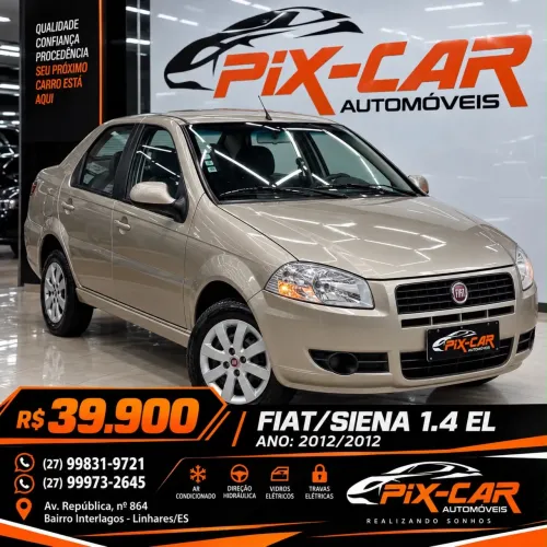 Fiat Siena EL 1.0 MPI Fire Flex 8V 4P 2012