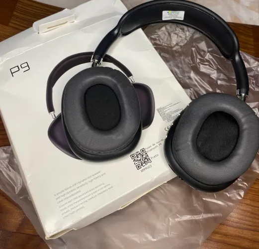 Fone de ouvido Bluetooth P9 com drivers de 50 mm