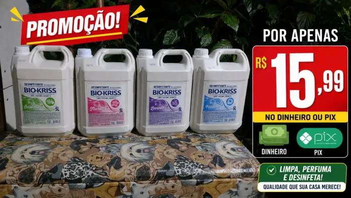 Produtos de limpeza