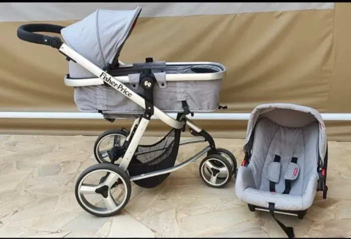 Carrinho Fisher-Price Heritage + Bebê Conforto
