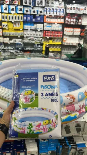 Piscina inflável 180 litros