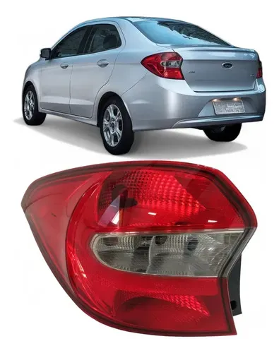 Lanterna Traseira Ford Ka+ Sedan 2015 A 2018 Fume Lado