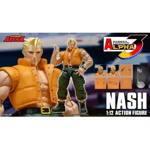 Storm Collectibles Street Fighter Alpha 3 Storm Arena Nash 1/12 Scale Action Figure
