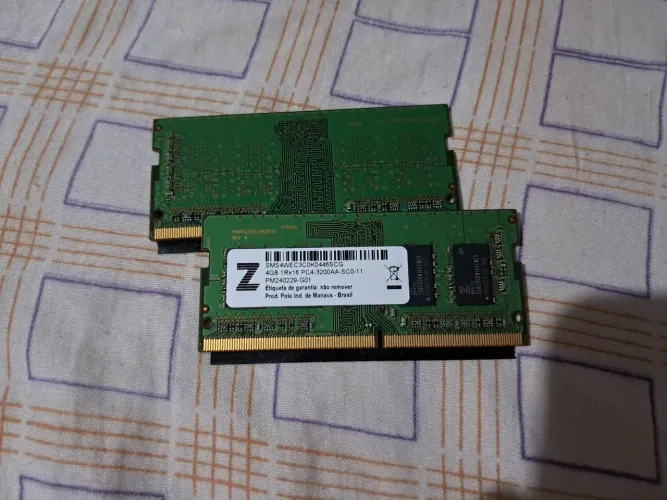 Memória RAM Samsung 3200Mhz 8gb (2x8)