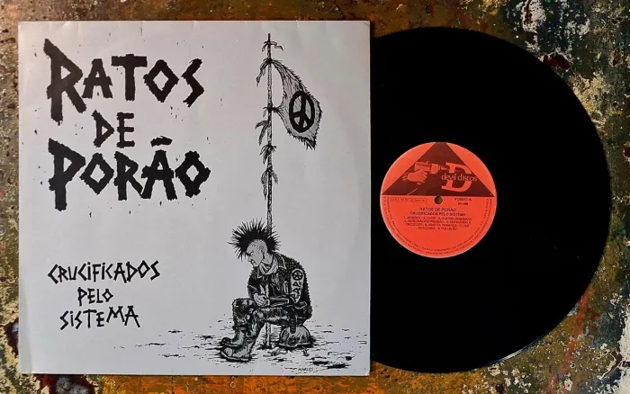 Ratos de Porão - Crucificados pelo Sistema , Edição da Devil 1989