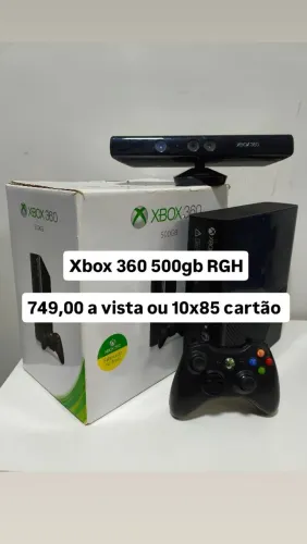 Xbox 360 RGH 500gb de jogos