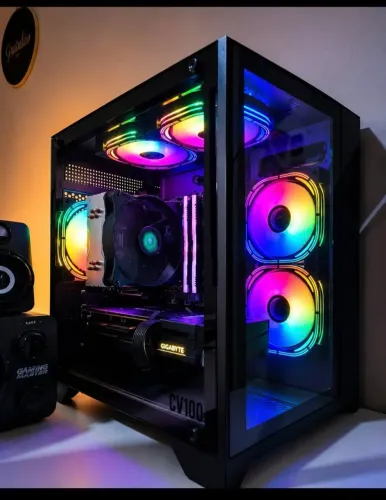 Pc Gamer! Rx 7600 / Ryzen 5 5500 / 16Gb Ddr4 3200Mhz / Ssd M.2 512Gb + Hd 2Tb / W11 Pro