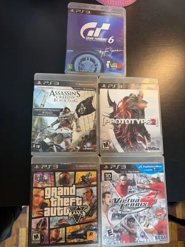 Jogos PS3 - combo 5 jogos