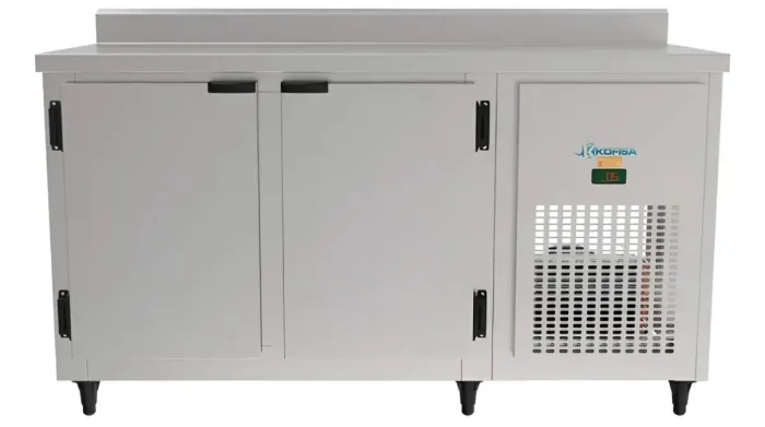 Balcão Refrigerado Inox 1,35m Kofisa com Encosto - Menos de 1 ano, com NF