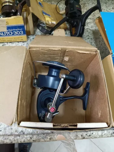 Molinete Vintage Mitchell 496 Special Mer - antigo e Novo na Caixa