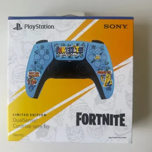 Controle DualSense Edição Limitada Fortnite para PS5 (Lacrado)