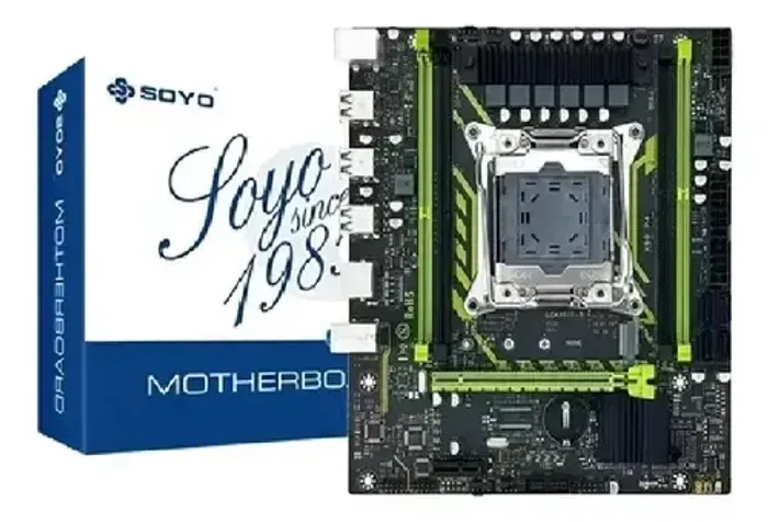 ? PLACA-MÃE SOYO X99 - ALTO DESEMPENHO PARA GAMES E TRABALHO ?