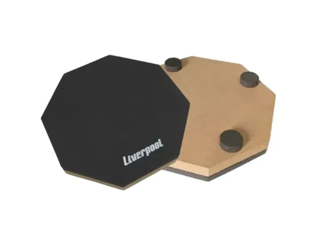 Pad Borracha Bateria Praticável de Estudo EVA Liverpool 6''