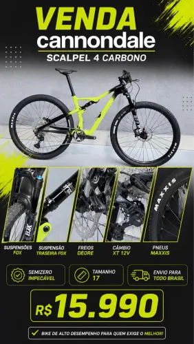 CANNONDALE SCALPEL 4 CARBONO