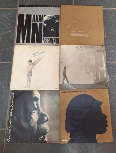 Discos Milton Nascimento Ivan Lins Caymi