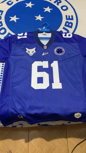 Camisa futebol americano cruzeiro