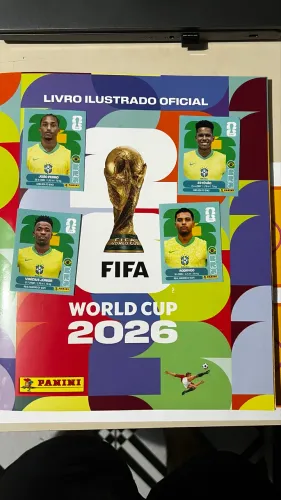 Figurinhas oficias da copa