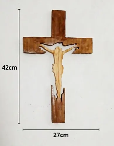 Cruz de madeira pinus