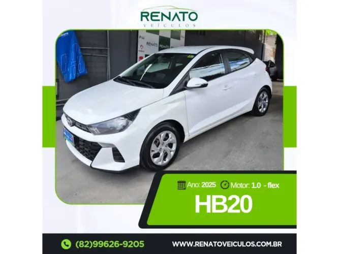 Hyundai HB20 Comfort Plus 1.0 Flex 12V Mec. 2025