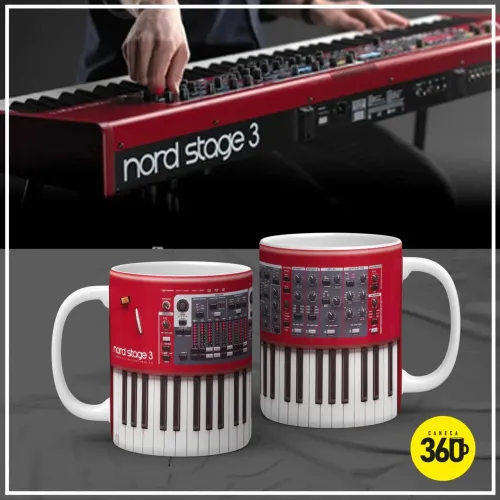 Caneca Nord Stage 3 Teclado