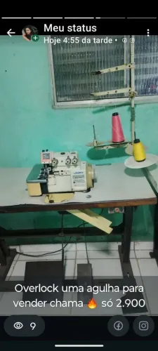 Máquina de costura Overloque
