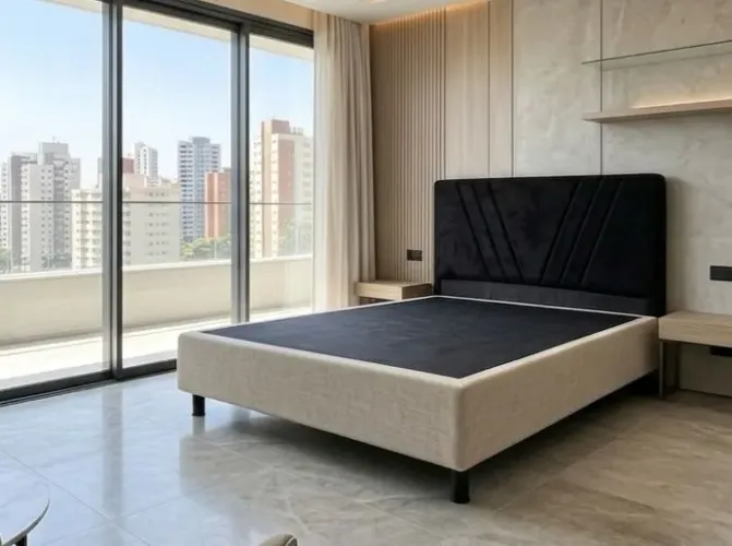 Cama Box base casal semi Nova.Entrego