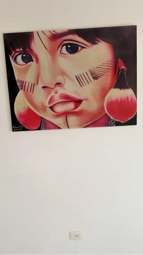 Quadro lindo indígena