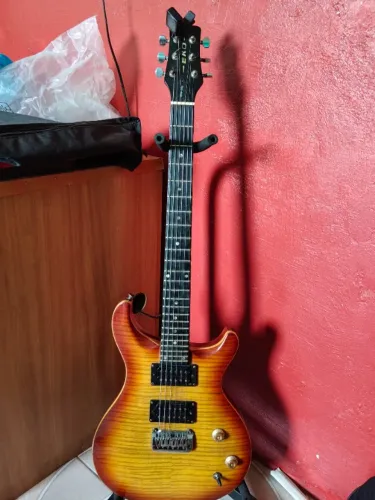 Guitarra Eko esitlo PRS (detalhes na descricao)