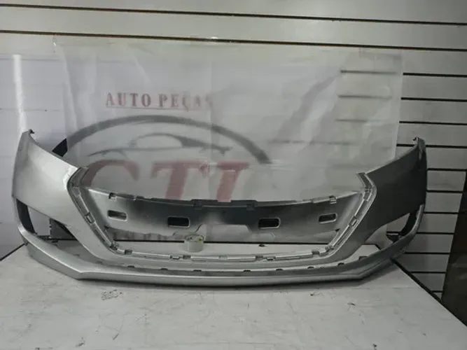 Parachoque Dianteiro Hyundai Hb20 2017 2018 Paralelo. Prateado