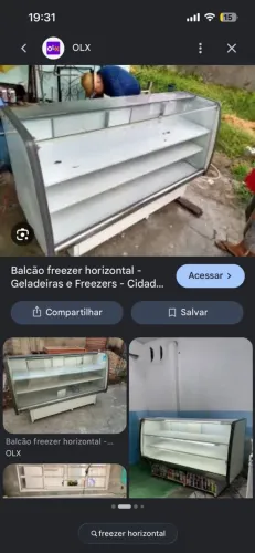 Freezer horizontal
