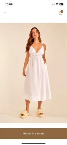 Vestido branco oh boy