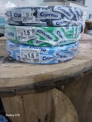Lote fechado Cabos Elétricos Corfio Novos