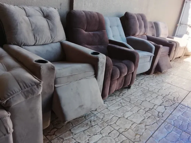 Poltronas do papai,reclináveis 599,parcelo no cartão