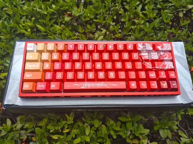 Everglide SU66 MAX Custom / Case Holy Espelhada / Switch Wukong / Novo / Top1 Performance