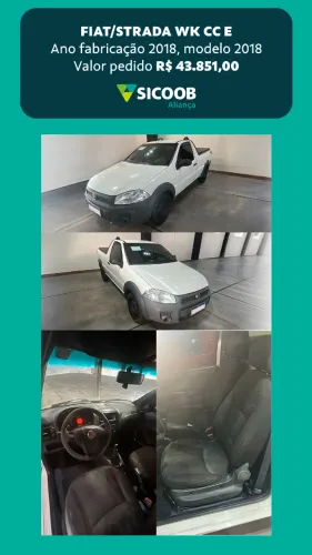 Fiat Strada Working 1.4 MPI Fire Flex 8V CS 2018