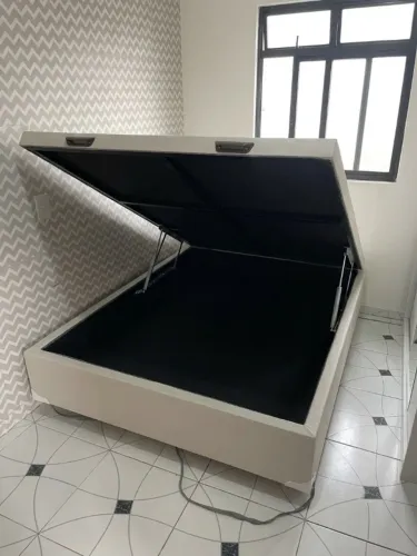 Base box Baú Bege Corvin