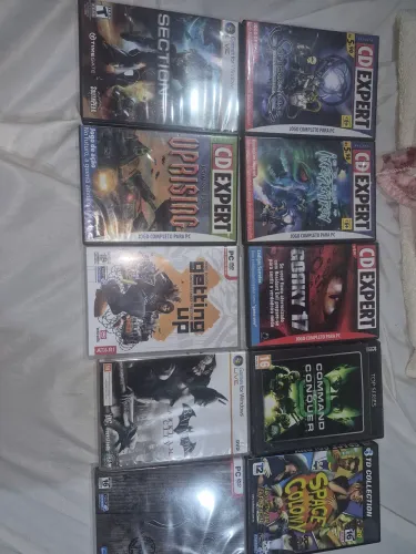 Lote 10 jogos pc