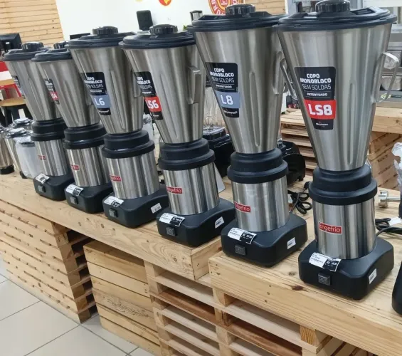 Liquidificador industrial de baixa rotação, 2L, 4L, 6L, 8L e 10L