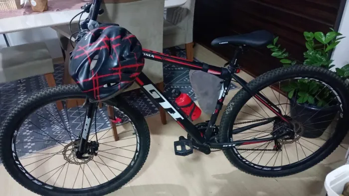 Bicicleta GTI Roma - Vermelha/Preta