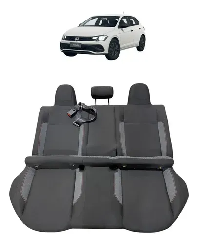 Jogo Bancos Traseiros Vw Polo Track 2025 Cinza