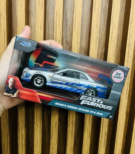 Carrinho Velozes e Furiosos Skyline