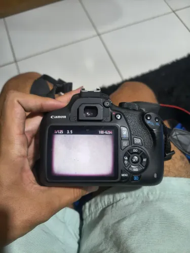 Canon t5 + acessórios
