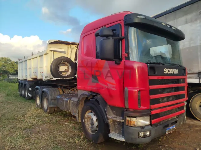 Conjunto Scania 124 GA 6x2 NZ 360 2004
