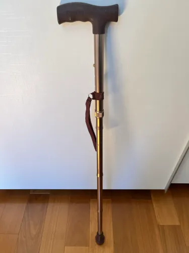 Bengala de alumínio dobrável 