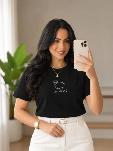 Camiseta feminina cristã