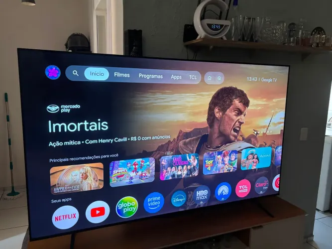 Tv 75 polegadas tcl Qled